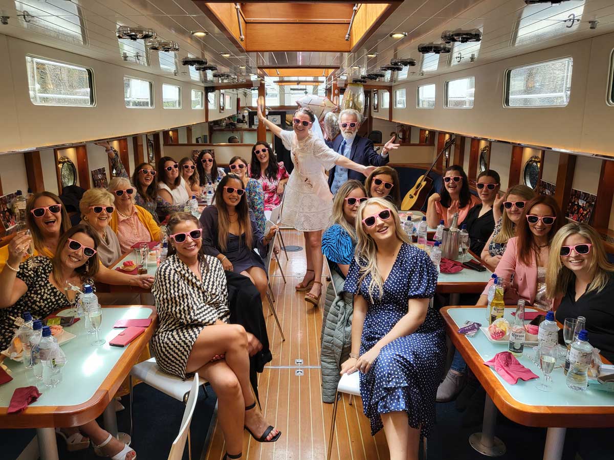 canal boat hen party
